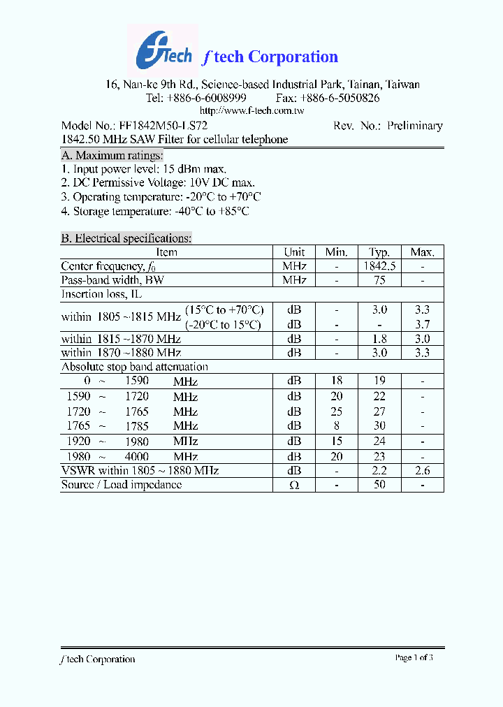 FF1842M50-LS72_320652.PDF Datasheet