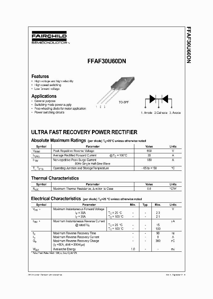 FFAF30U60_333710.PDF Datasheet