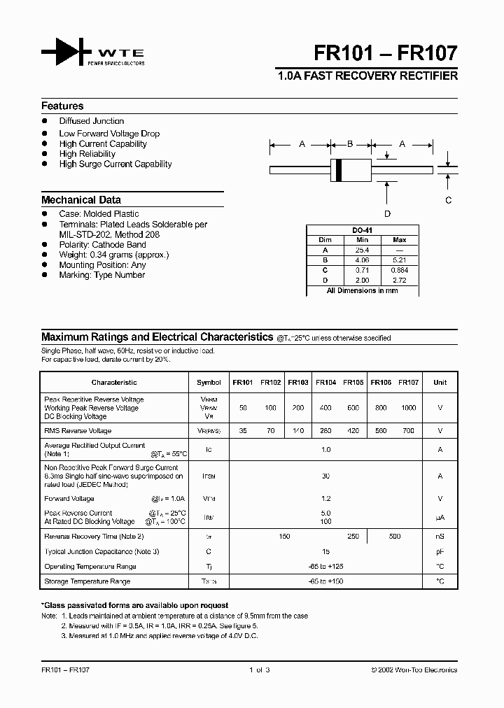 FR104-T3_78265.PDF Datasheet