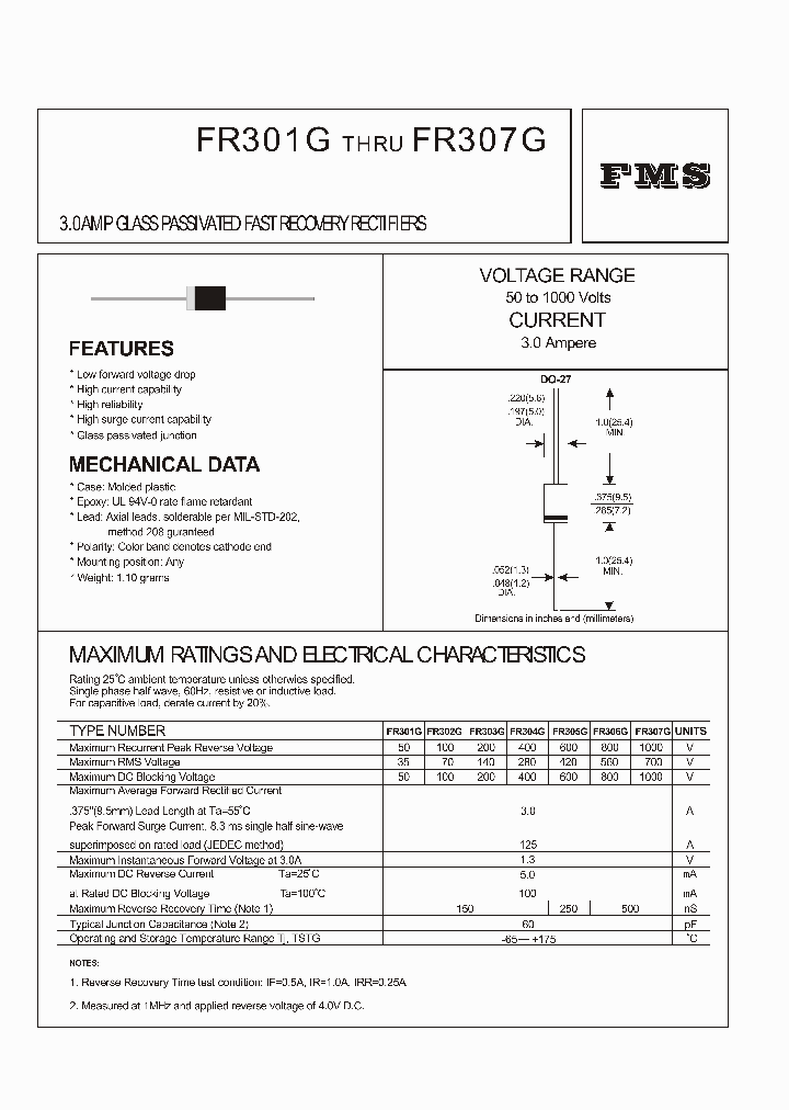 FR301G_332630.PDF Datasheet