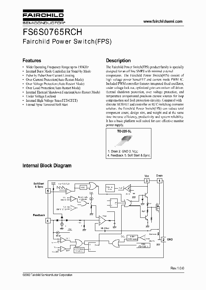 FS6S0765RC_318819.PDF Datasheet