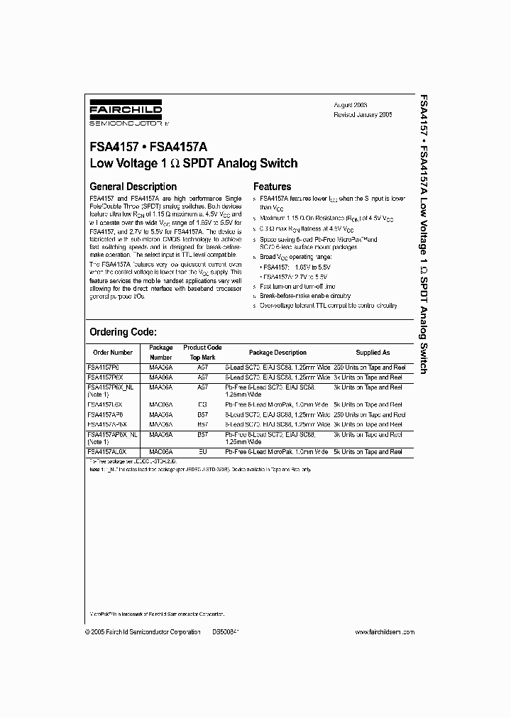 FSA4157P6X_324341.PDF Datasheet