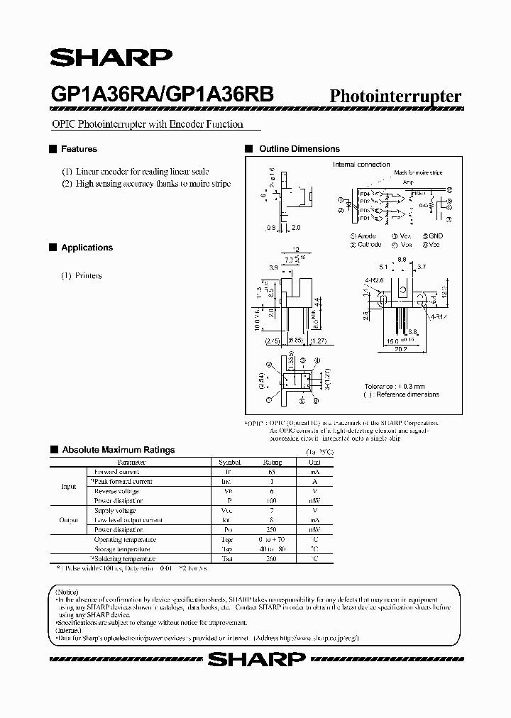 GP1A36RB_368644.PDF Datasheet