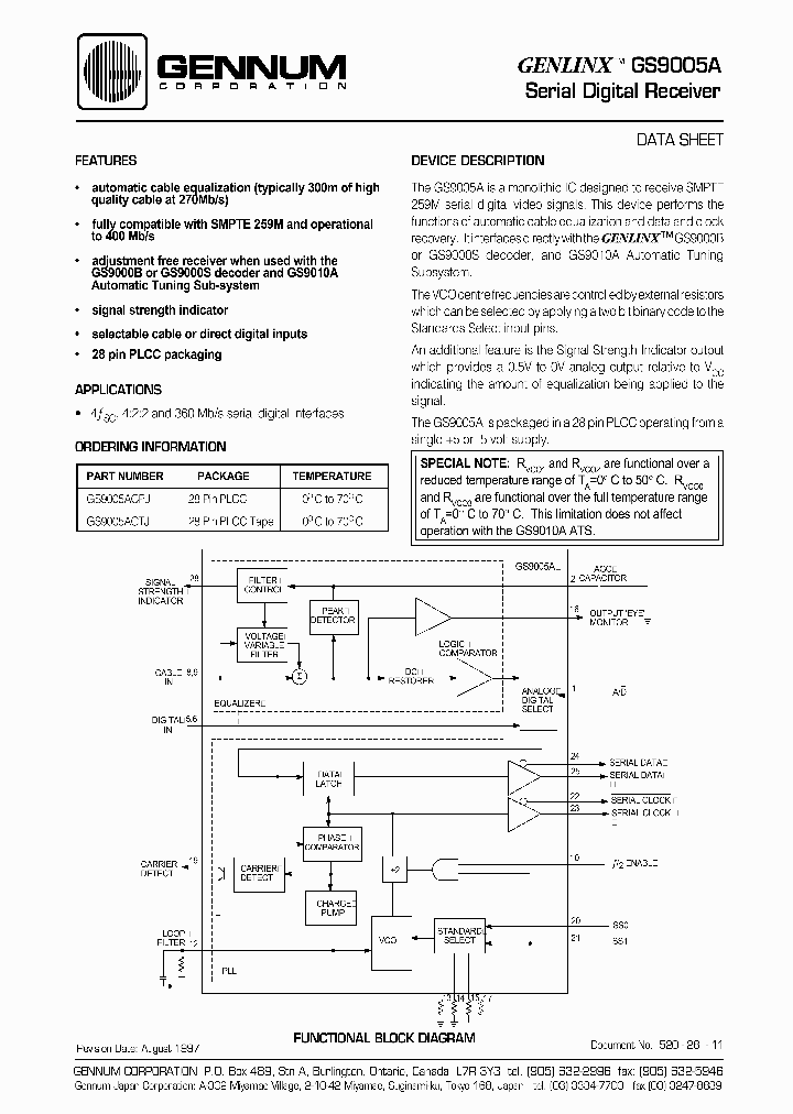 GS9005A_330537.PDF Datasheet