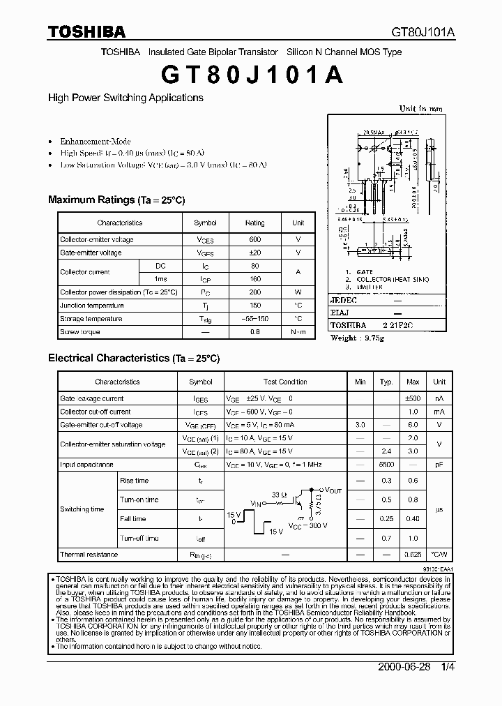 GT80J101A_352949.PDF Datasheet