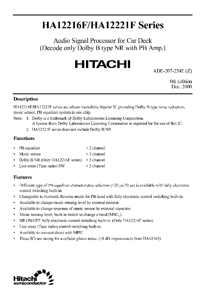 HA12221F_25802.PDF Datasheet