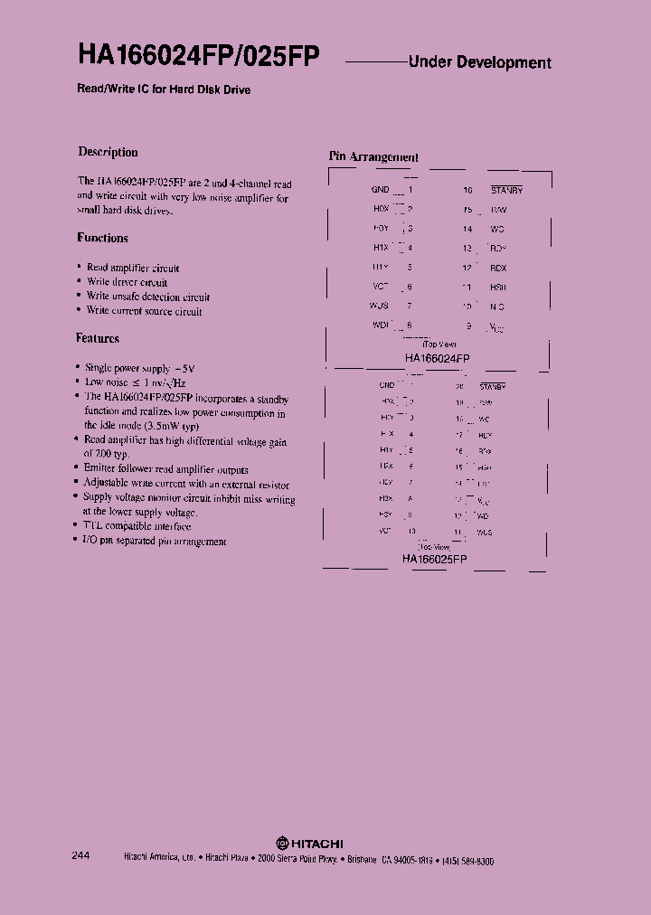 HA166024FP_355108.PDF Datasheet