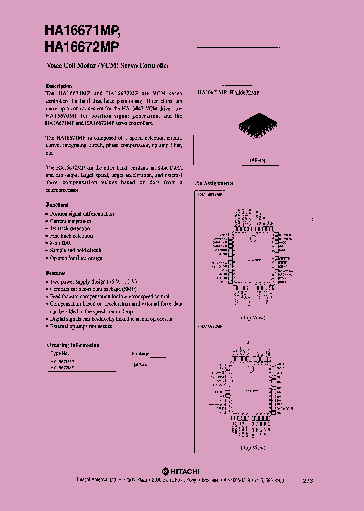 HA16672MP_235667.PDF Datasheet