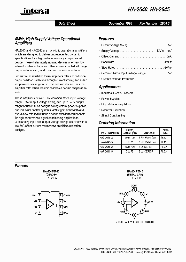 HA7-2640-2_120520.PDF Datasheet
