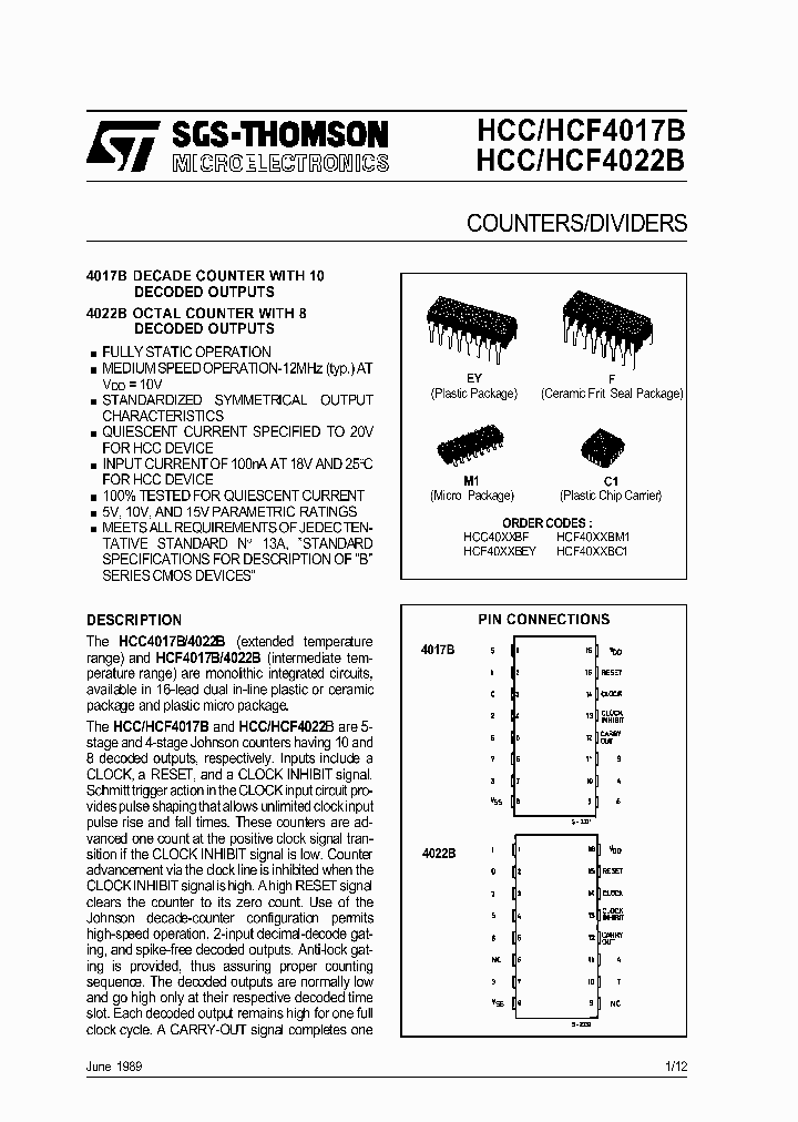 HCF4017B-HCF4022B_332962.PDF Datasheet
