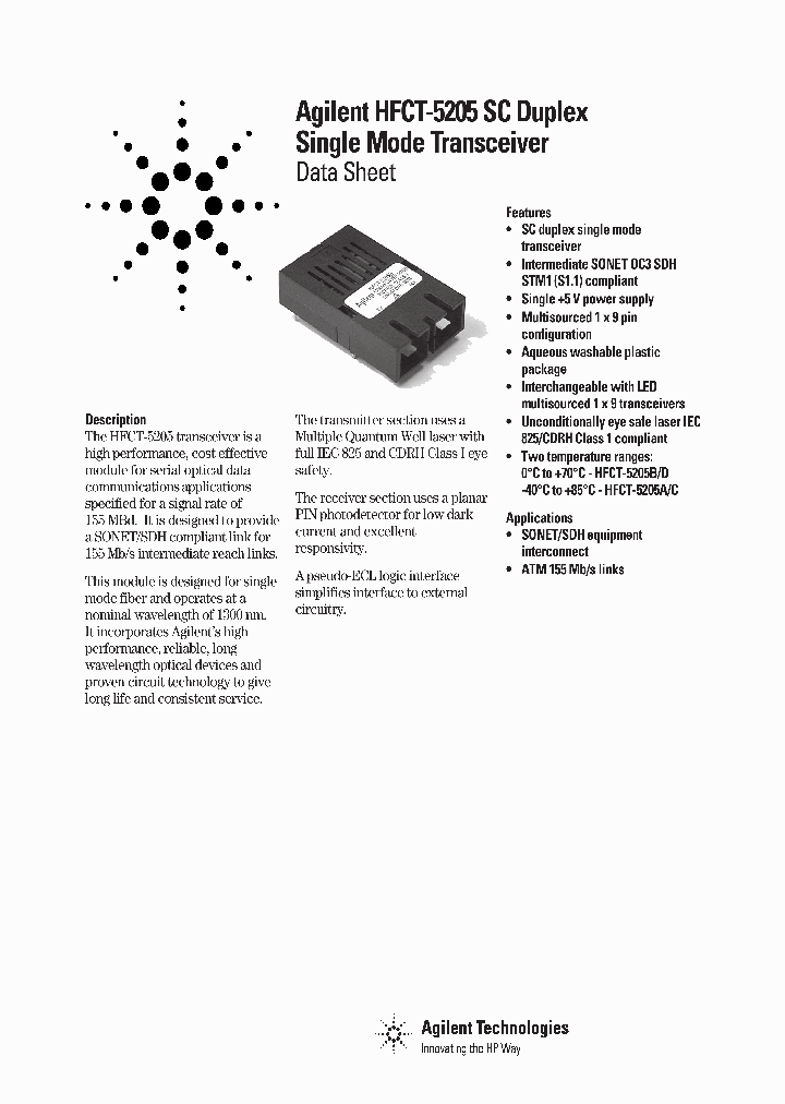 HFCT-5205B_321600.PDF Datasheet