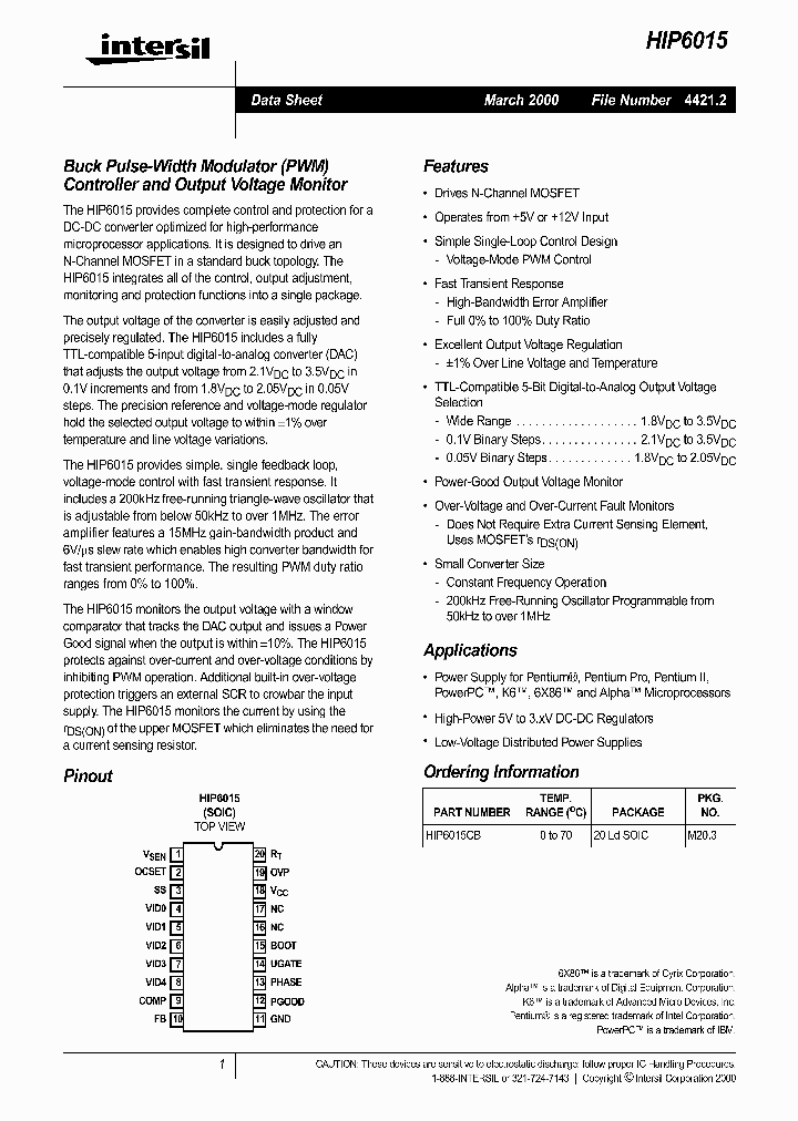 HIP6015_26223.PDF Datasheet