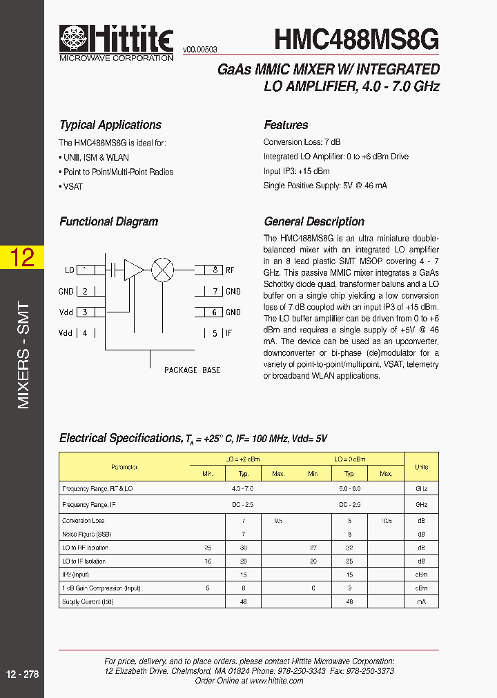 HMC488MS8G_351104.PDF Datasheet