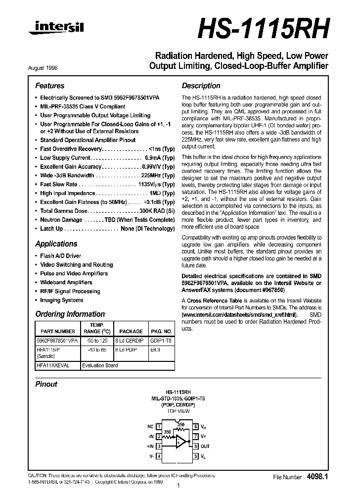 HS-1115RH_332440.PDF Datasheet