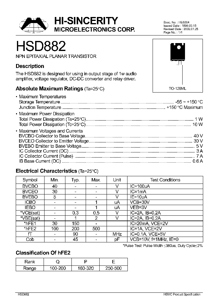 HSD882_342213.PDF Datasheet