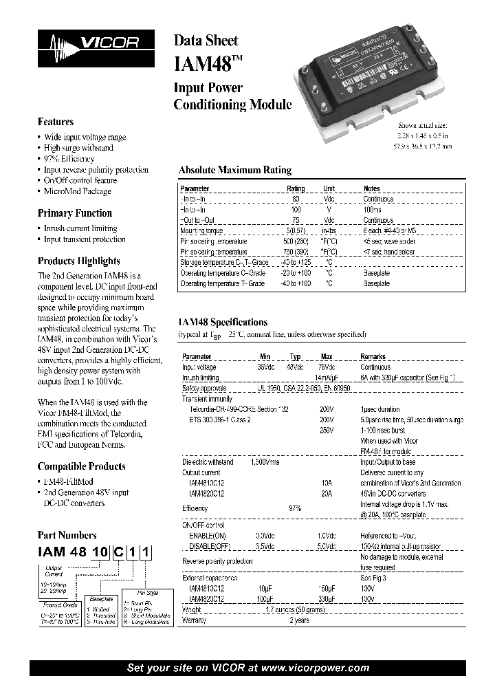 IAM48_37461.PDF Datasheet