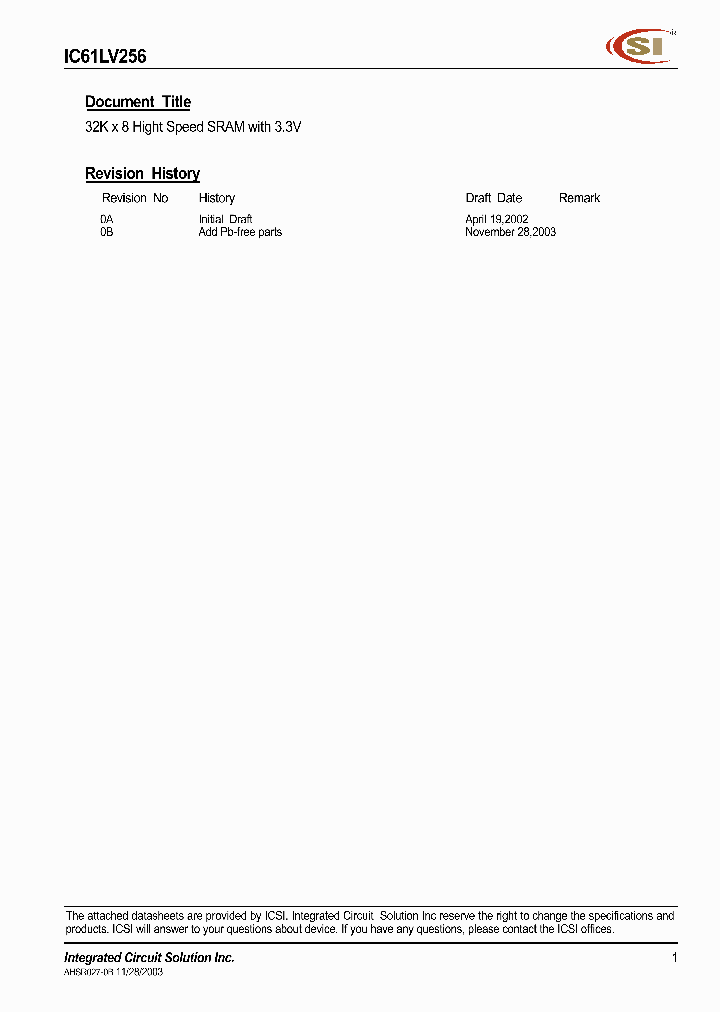 IC61LV256-_300373.PDF Datasheet
