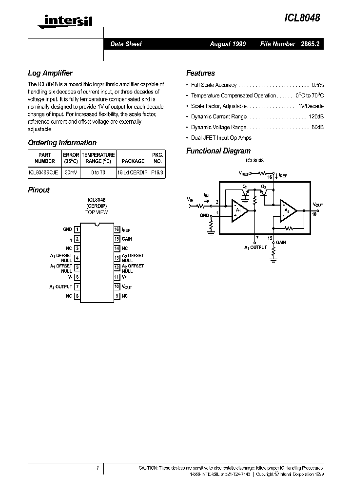 ICL8048_174778.PDF Datasheet