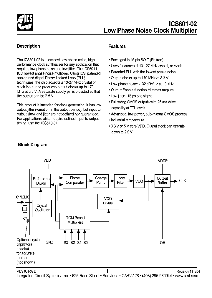 ICS601-02_334463.PDF Datasheet