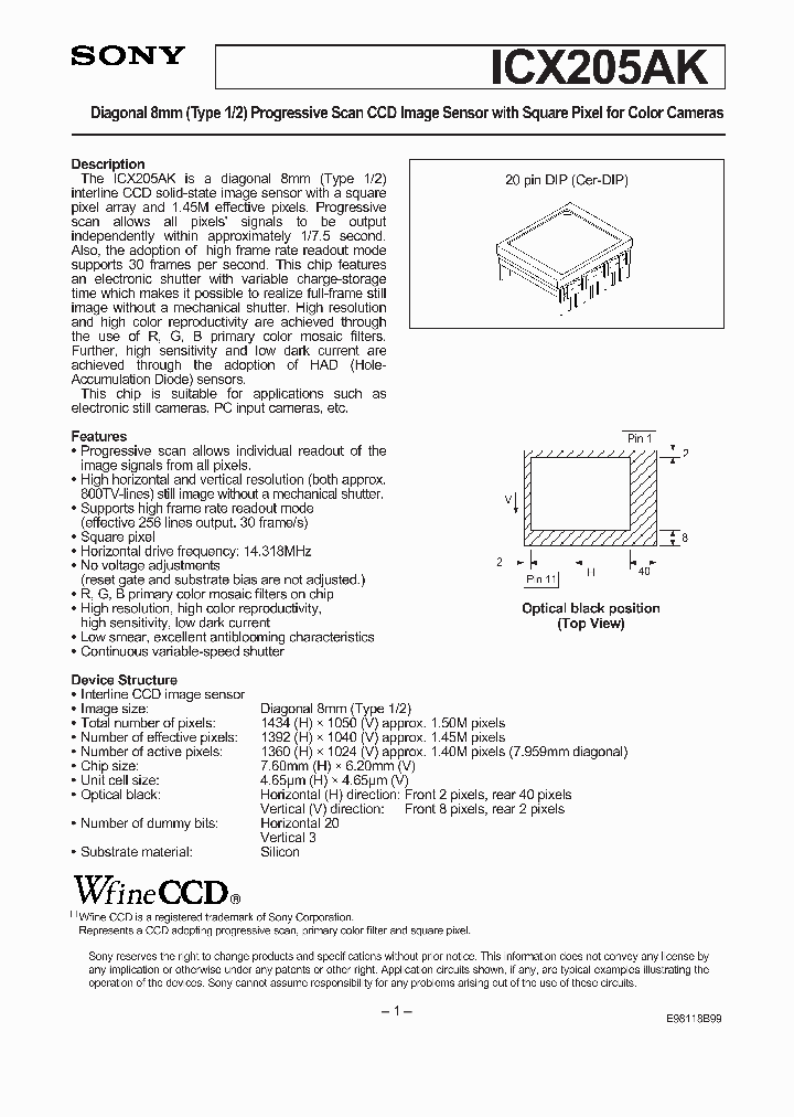 ICX205AK_202475.PDF Datasheet