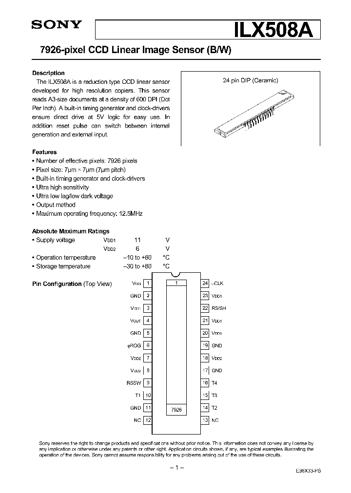 ILX508A_338537.PDF Datasheet