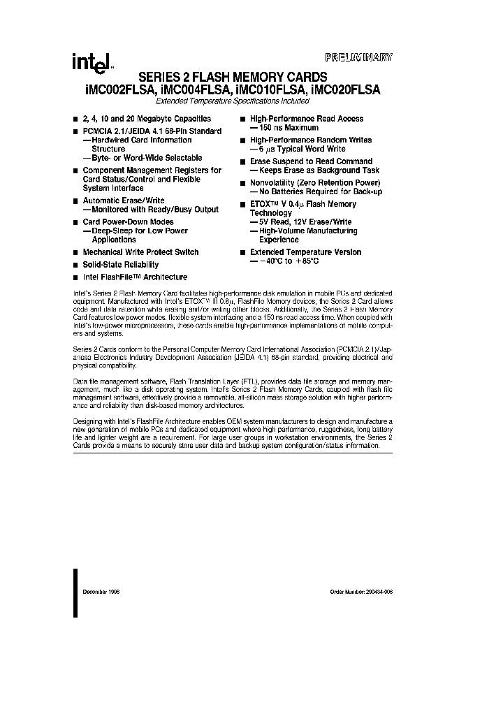 IMC010FLSA_269953.PDF Datasheet