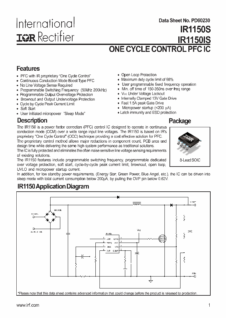 IR1150_185316.PDF Datasheet