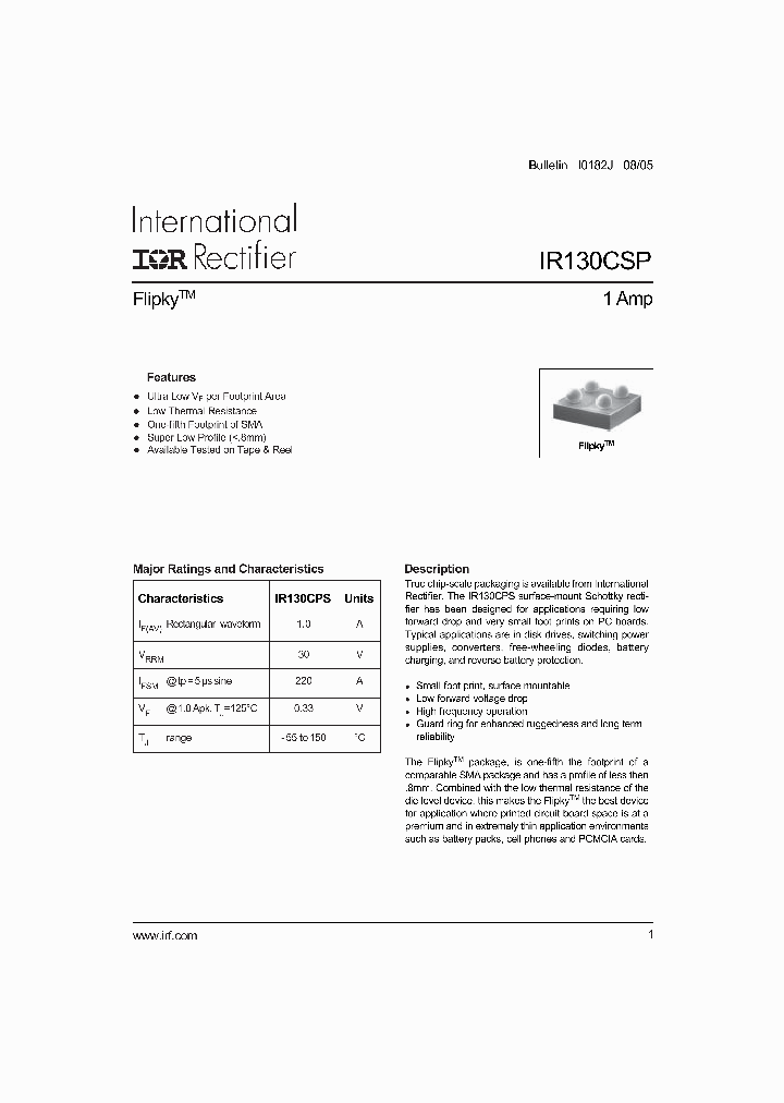 IR130CSP_322882.PDF Datasheet