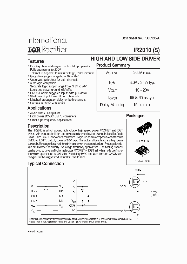 IR2010S_383741.PDF Datasheet