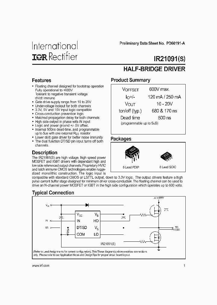 IR21091S_310672.PDF Datasheet