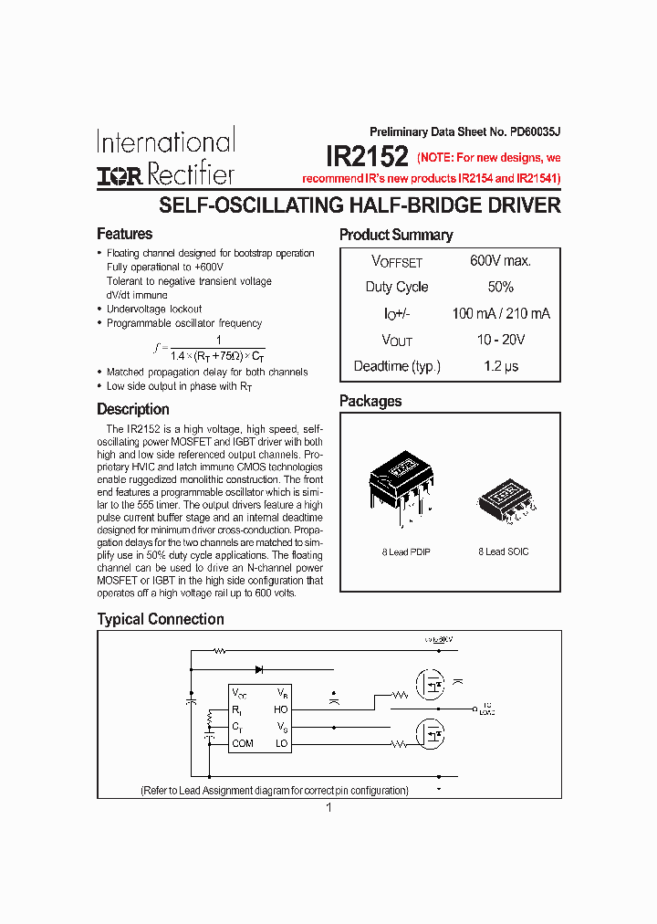 IR2152S_348329.PDF Datasheet