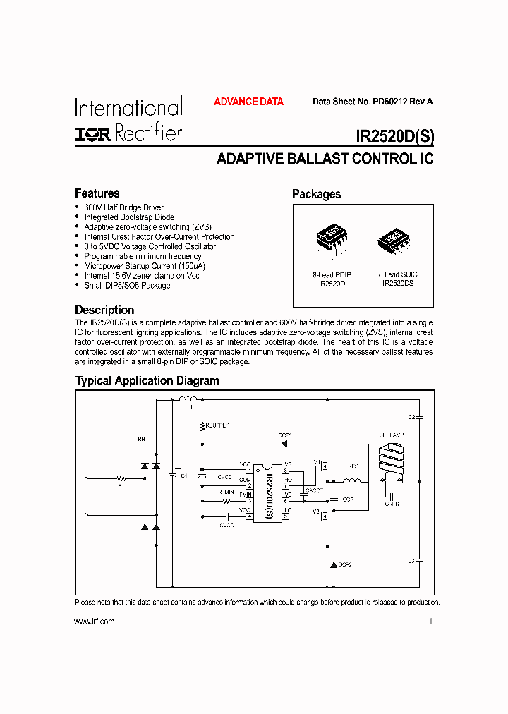 IR2520D_182125.PDF Datasheet