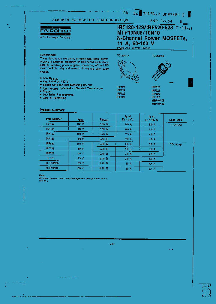 IRF520_253383.PDF Datasheet