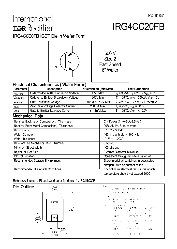 IRG4CC20FB_187484.PDF Datasheet