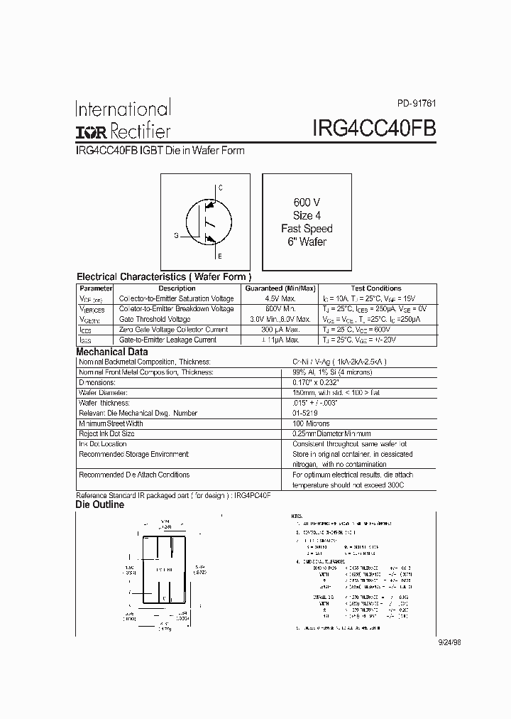 IRG4CC40FB_187475.PDF Datasheet