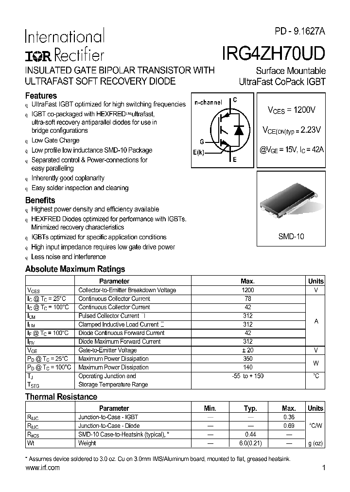IRG4ZH70UD_320538.PDF Datasheet