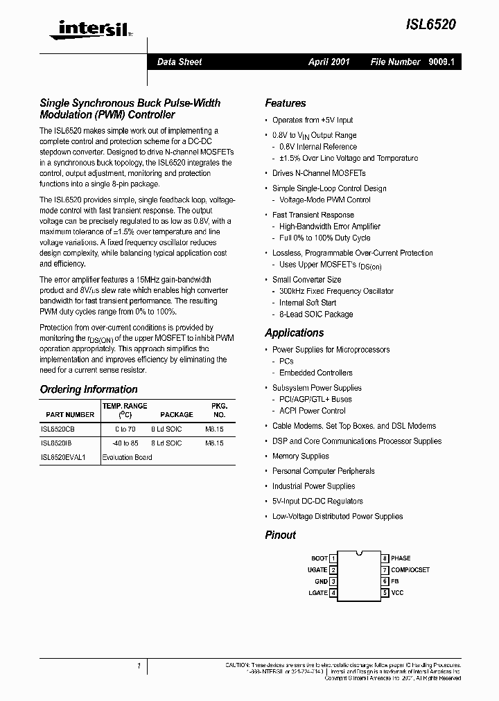 ISL6520CB_202521.PDF Datasheet