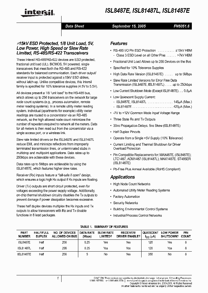 ISL81487L_328178.PDF Datasheet