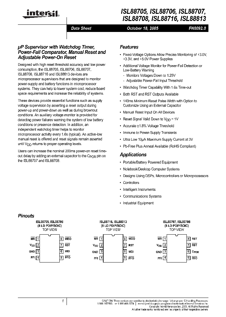 ISL88708_350435.PDF Datasheet