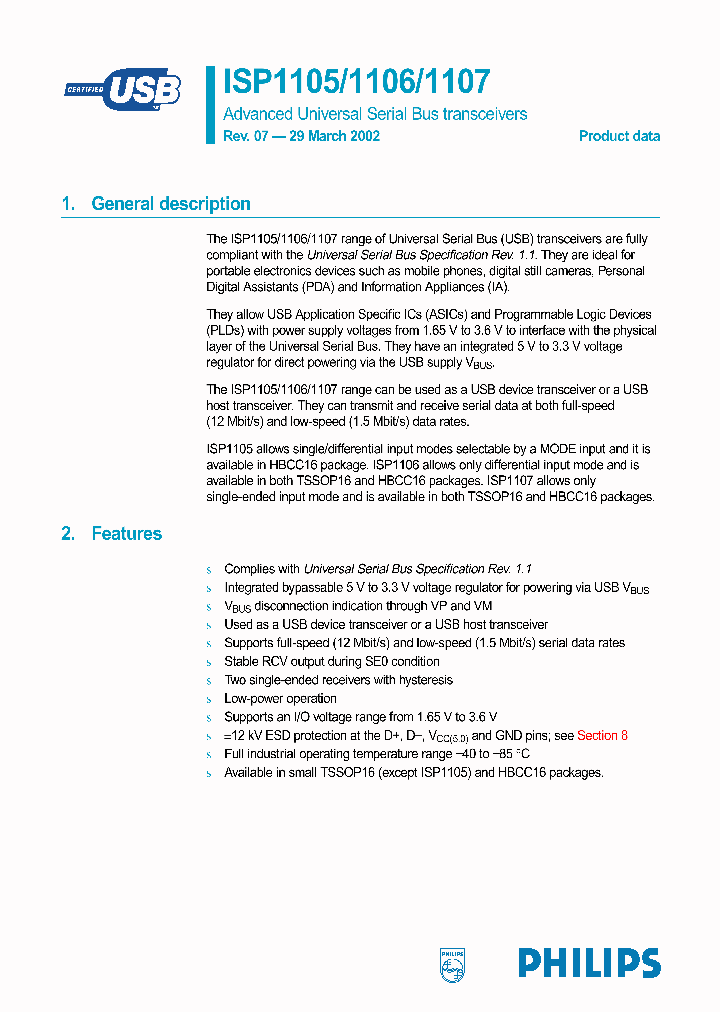 ISP1107_195196.PDF Datasheet