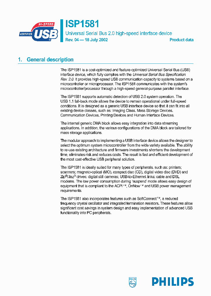 ISP1581BD_185114.PDF Datasheet