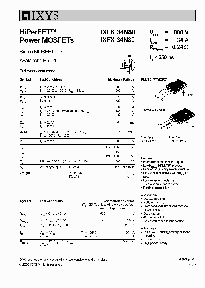 IXFK34N80_324281.PDF Datasheet