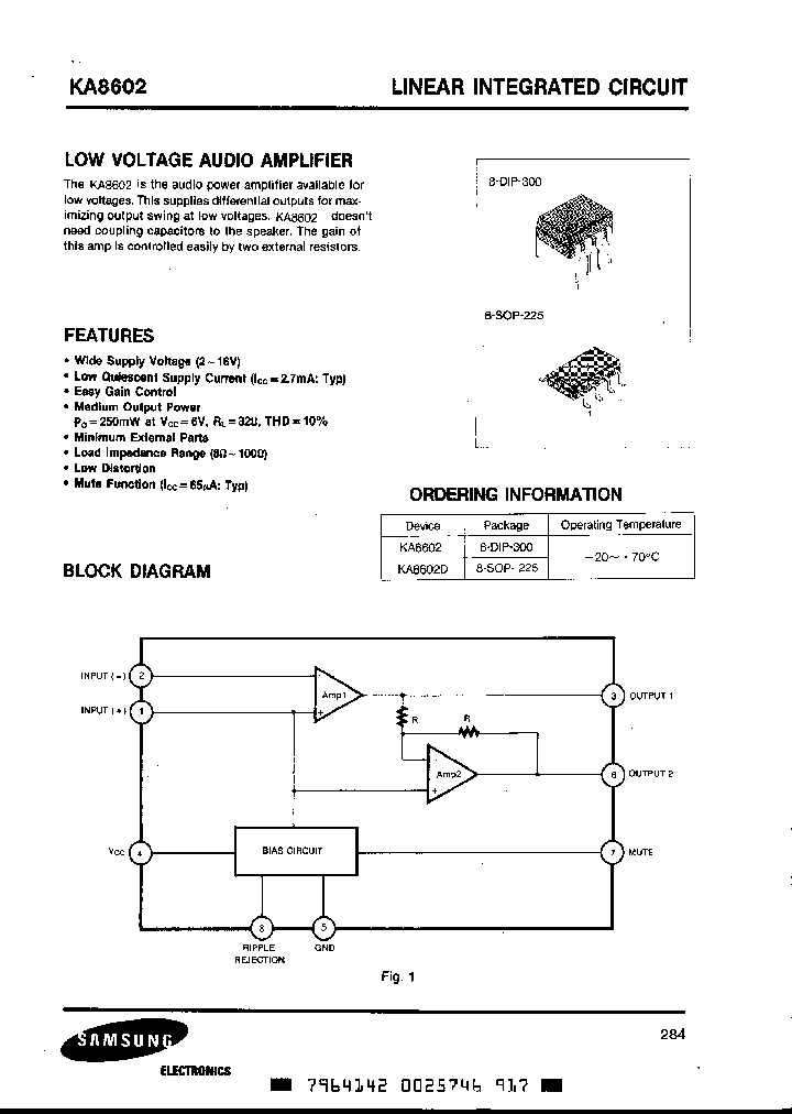 KA8602_305934.PDF Datasheet