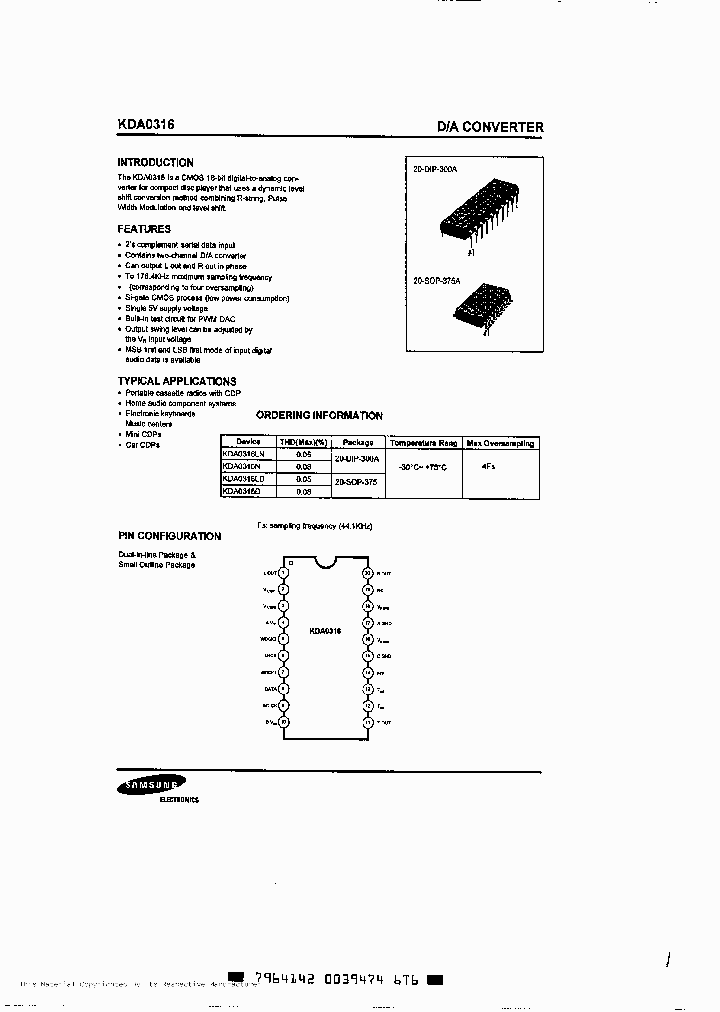 KDA0316LN_346934.PDF Datasheet