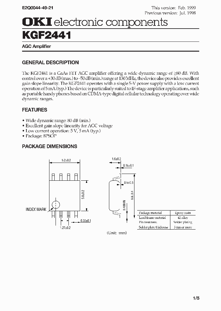 KGF2441_311599.PDF Datasheet