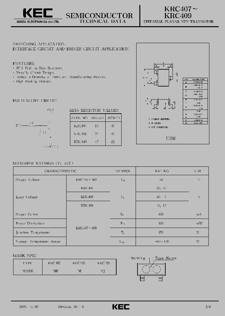 KRC407_356518.PDF Datasheet