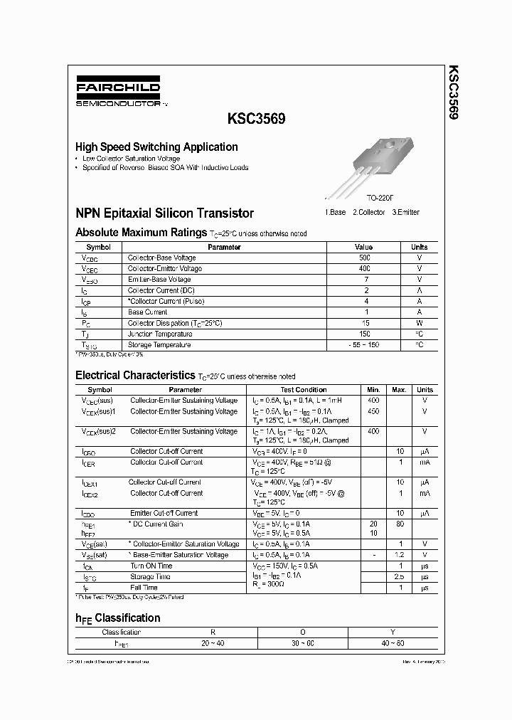 KSC3569_308905.PDF Datasheet