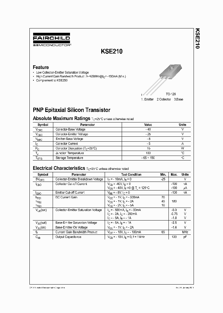 KSE210_346275.PDF Datasheet