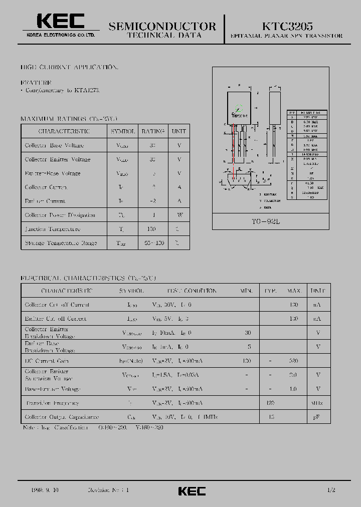 KTC3205_340998.PDF Datasheet