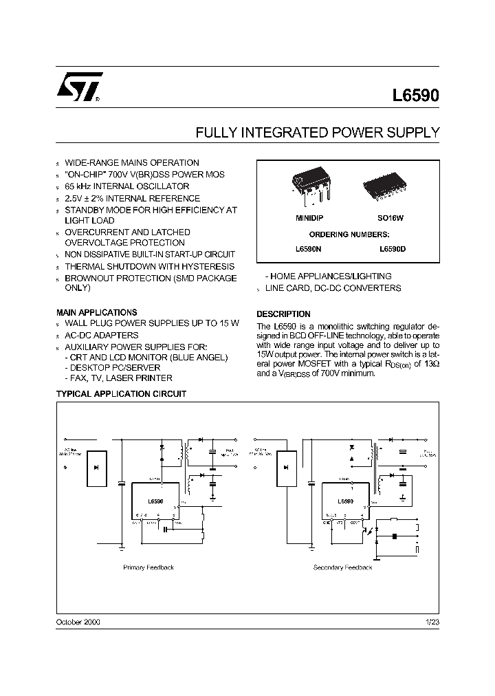 L6590D_382073.PDF Datasheet